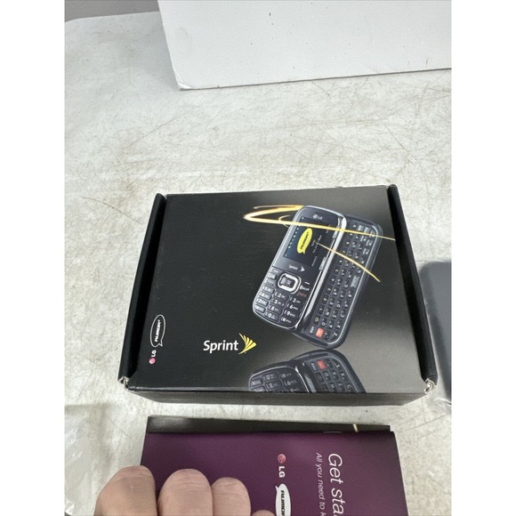 LG Rumor 2 (Sprint) Slide Phone - Vintage With Battery Box Manual - Picture 8 of 8